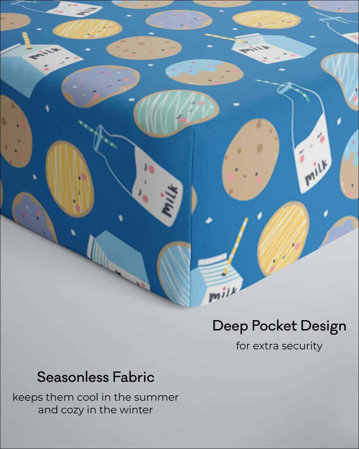 Sábana Ajustable Little Sleepies - Suave y Cálida Sábana de - Imagen 4