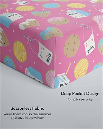 Sábana Ajustable de Cuna Little Sleepies - Súper Suave de - Imagen 4