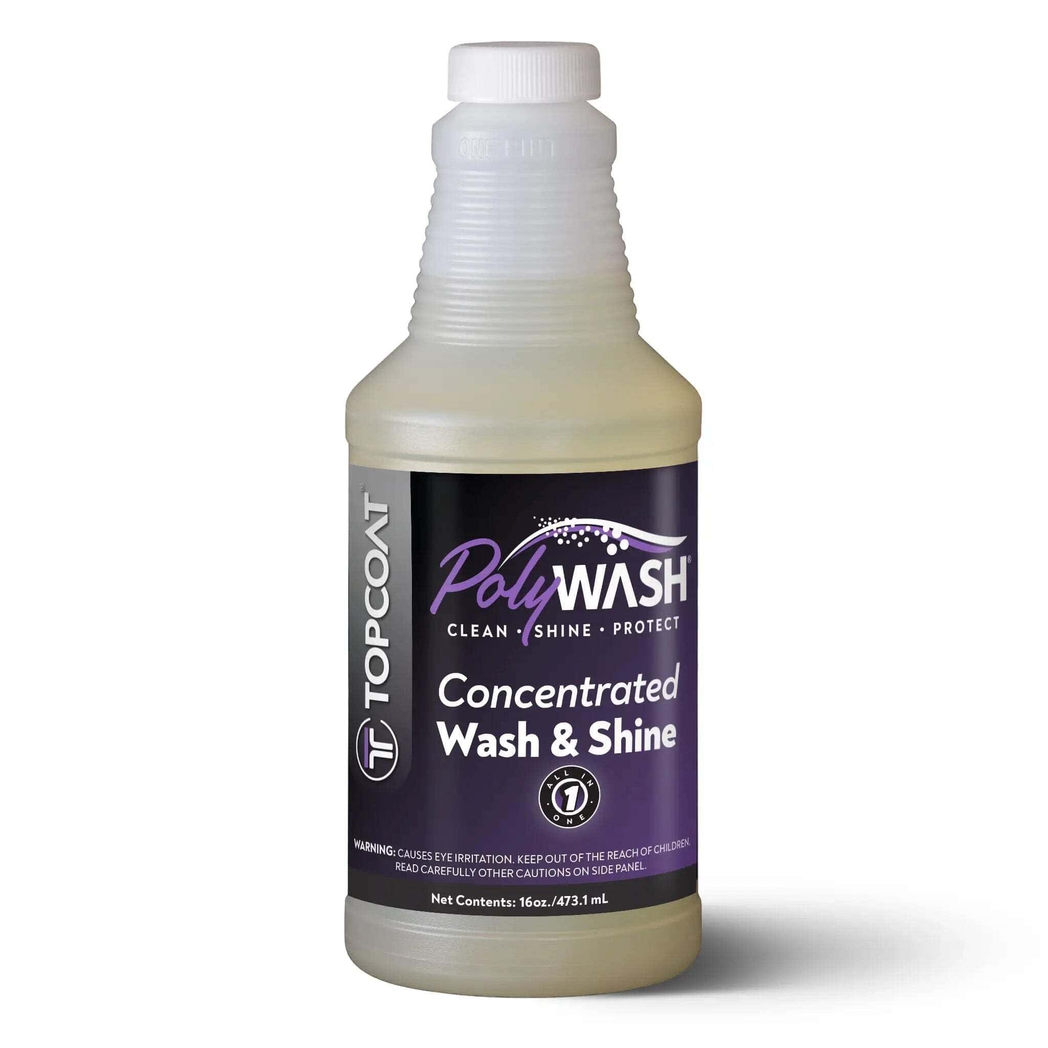TopCoat PolyWash Concentrado, Jabón para Lavado de Autos