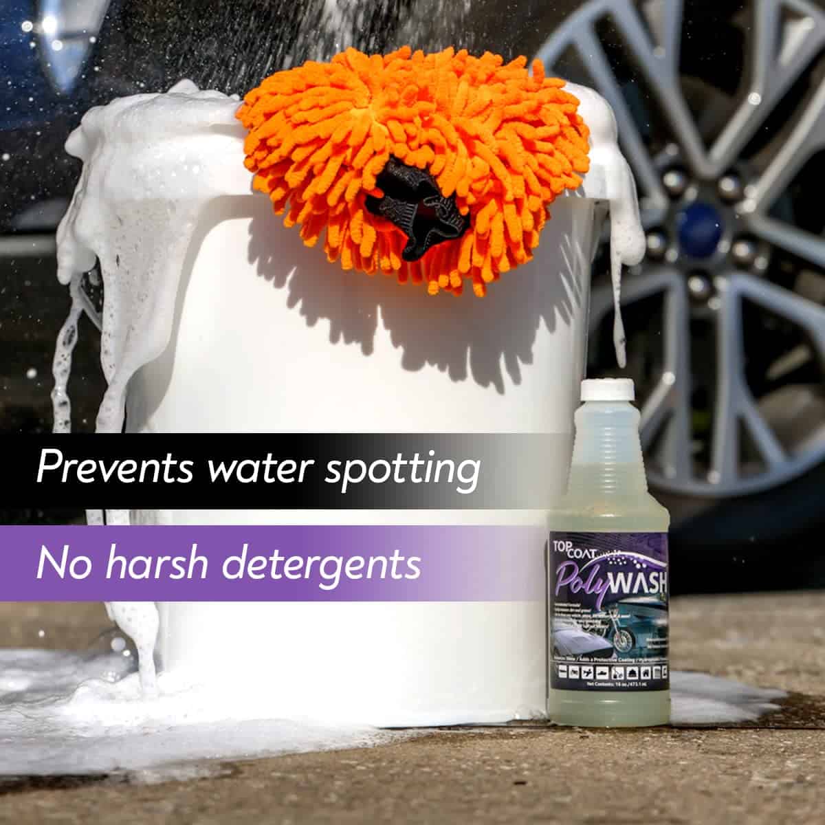TopCoat PolyWash Concentrado, Jabón para Lavado de Autos - Imagen 7