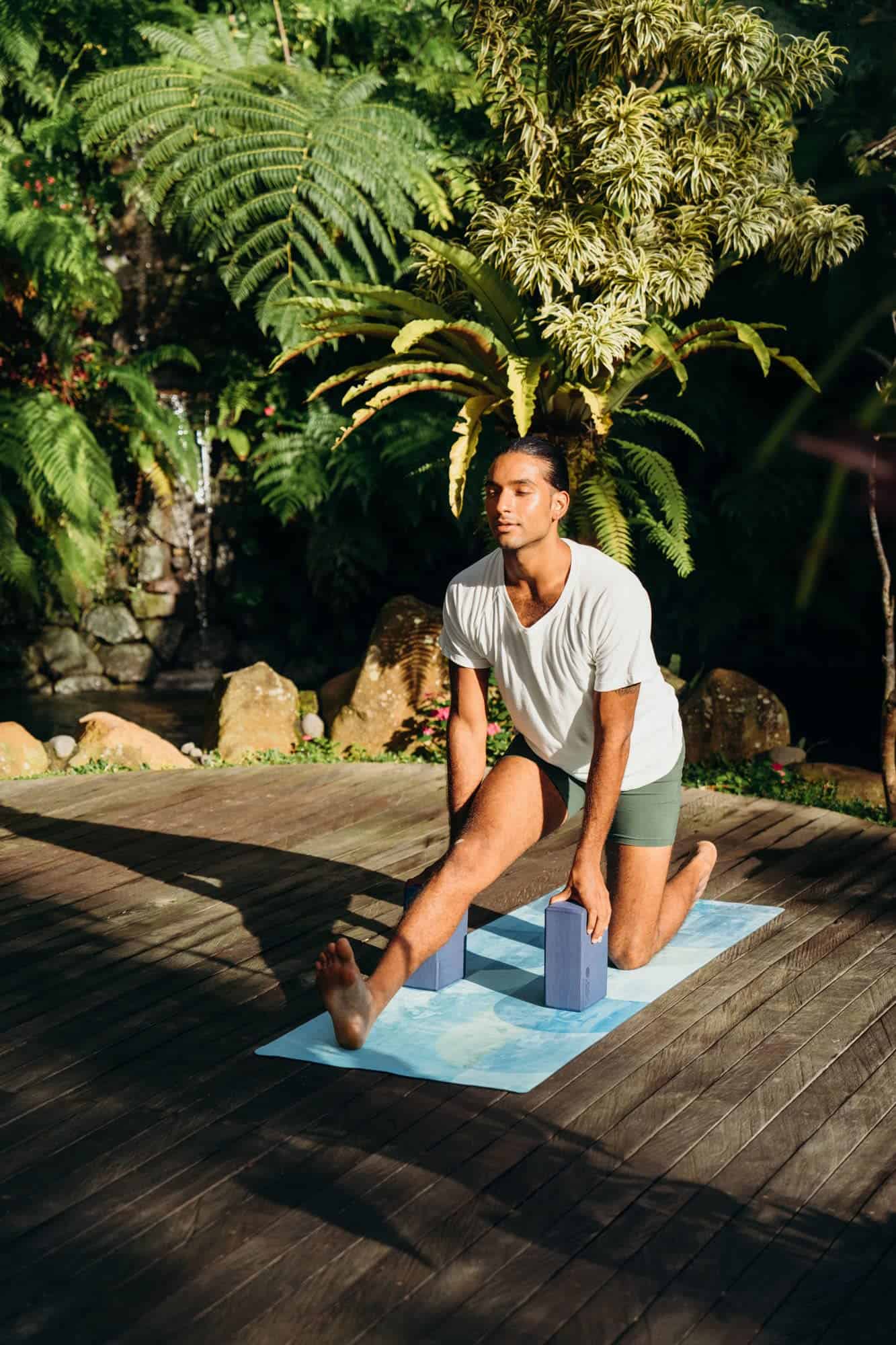 Bloque de Yoga YOGA DESIGN LAB | THE FOAM -Azul Marino - Imagen 6