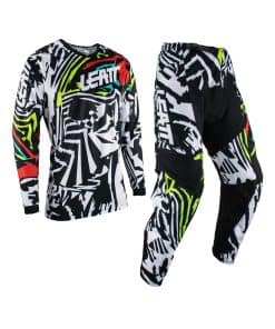 Leatt Ride Kit 3.5 Adult (Negro/Blanco - Pequeño/30)