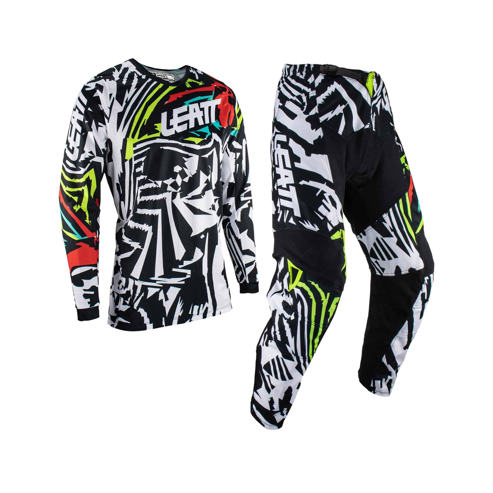 Leatt Ride Kit 3.5 Adult (Negro/Blanco - X-Small/28)