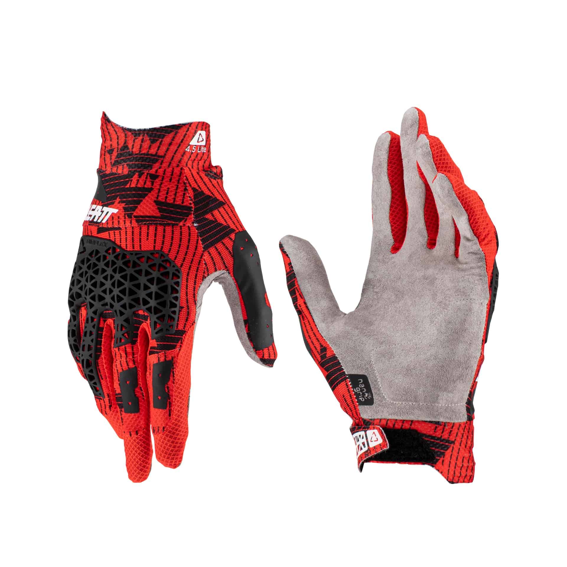 Guantes Leatt Moto 4.5 Lite para Adulto (Rojo - Pequeño)