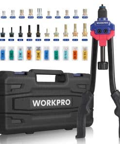 WORKPRO 16" Herramienta de Tuerca de Remache, Kit de