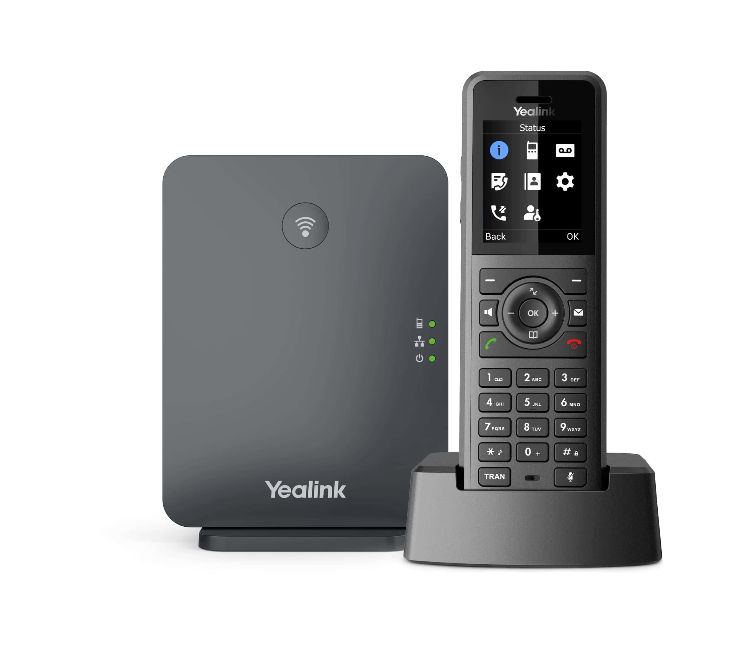 Teléfono IP Yealink W77P - Inalámbrico y con Cable - DECT,