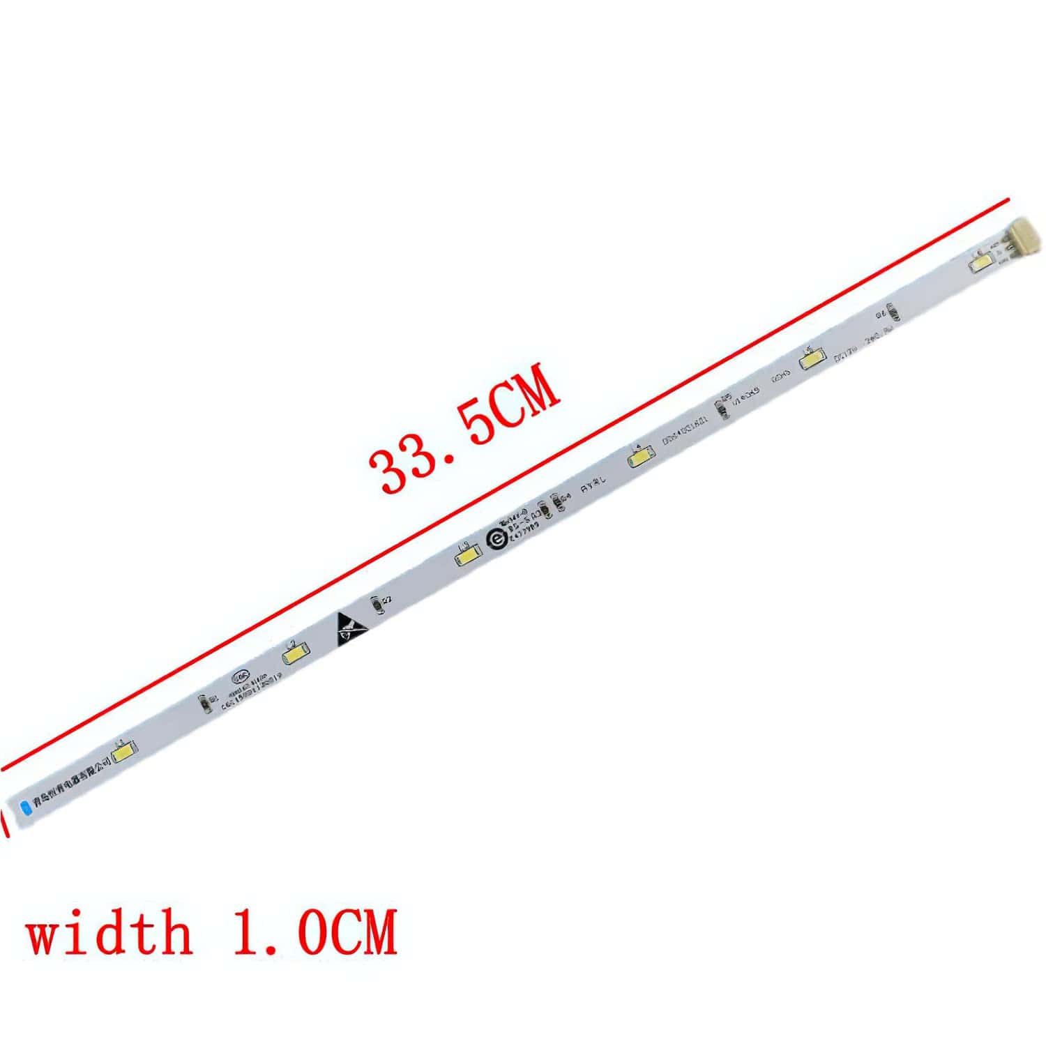 Barra de Luz LED PCB 0064001621 para Refrigerador Haier - Imagen 3