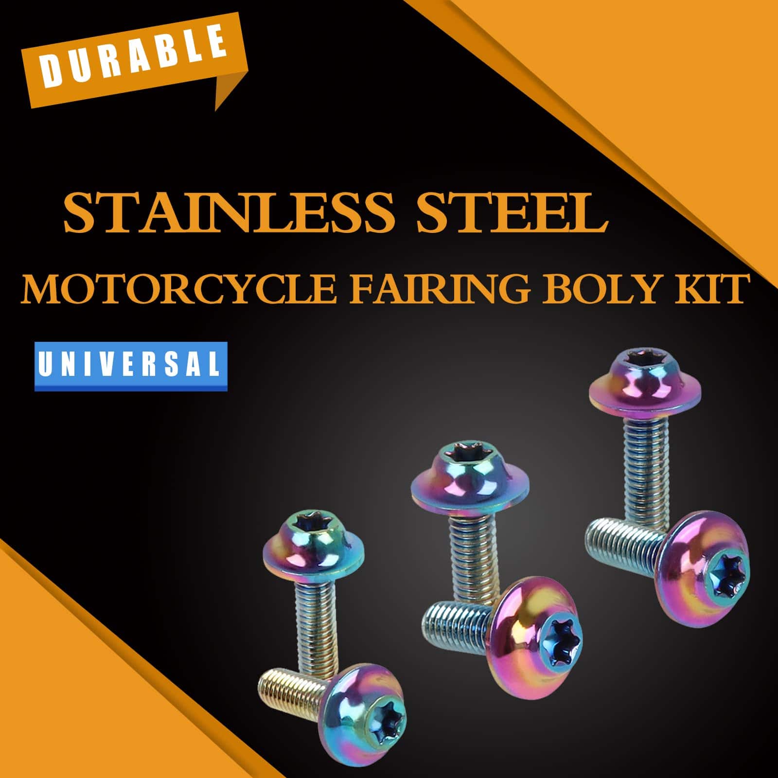 Kit de pernos de acero inoxidable BAIONE Worldmotop para - Imagen 6