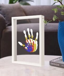 Kit de huella de la familia, Marco de madera para