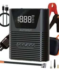 Compresor de aire portátil AUTOHUT con arrancador -