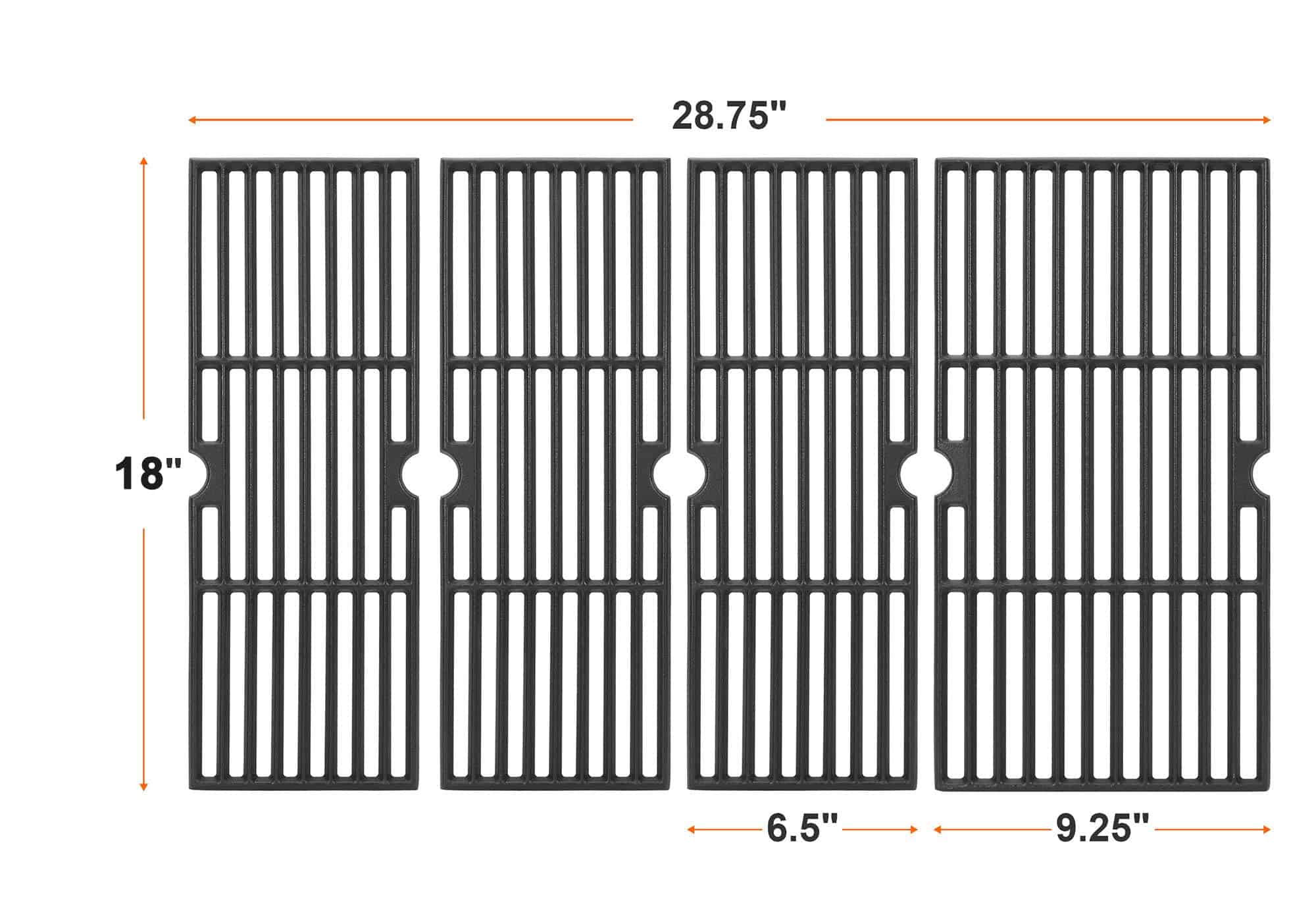 Parrillas de Hierro Fundido y Kit de Partes de Acero - Imagen 3
