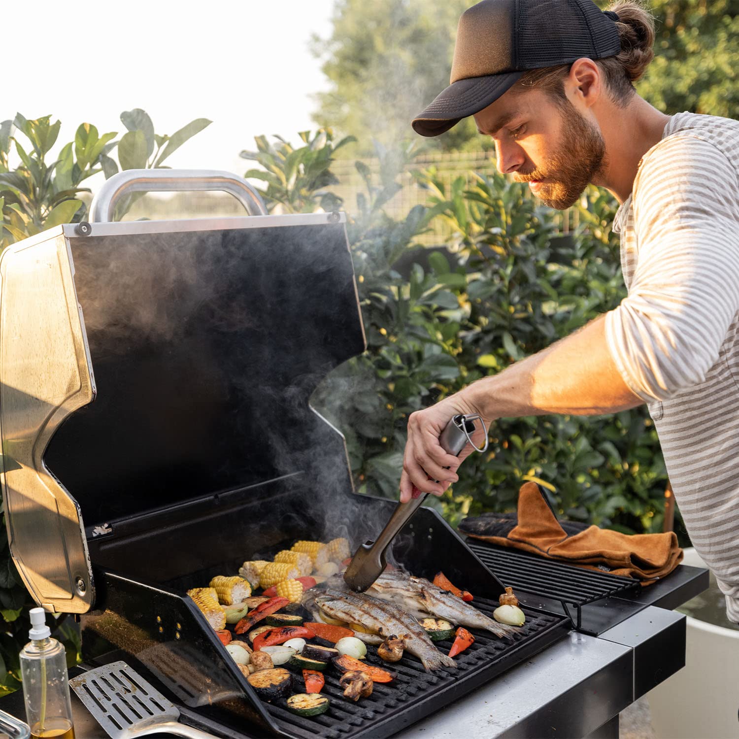 Parrillas de Hierro Fundido y Kit de Partes de Acero - Imagen 8