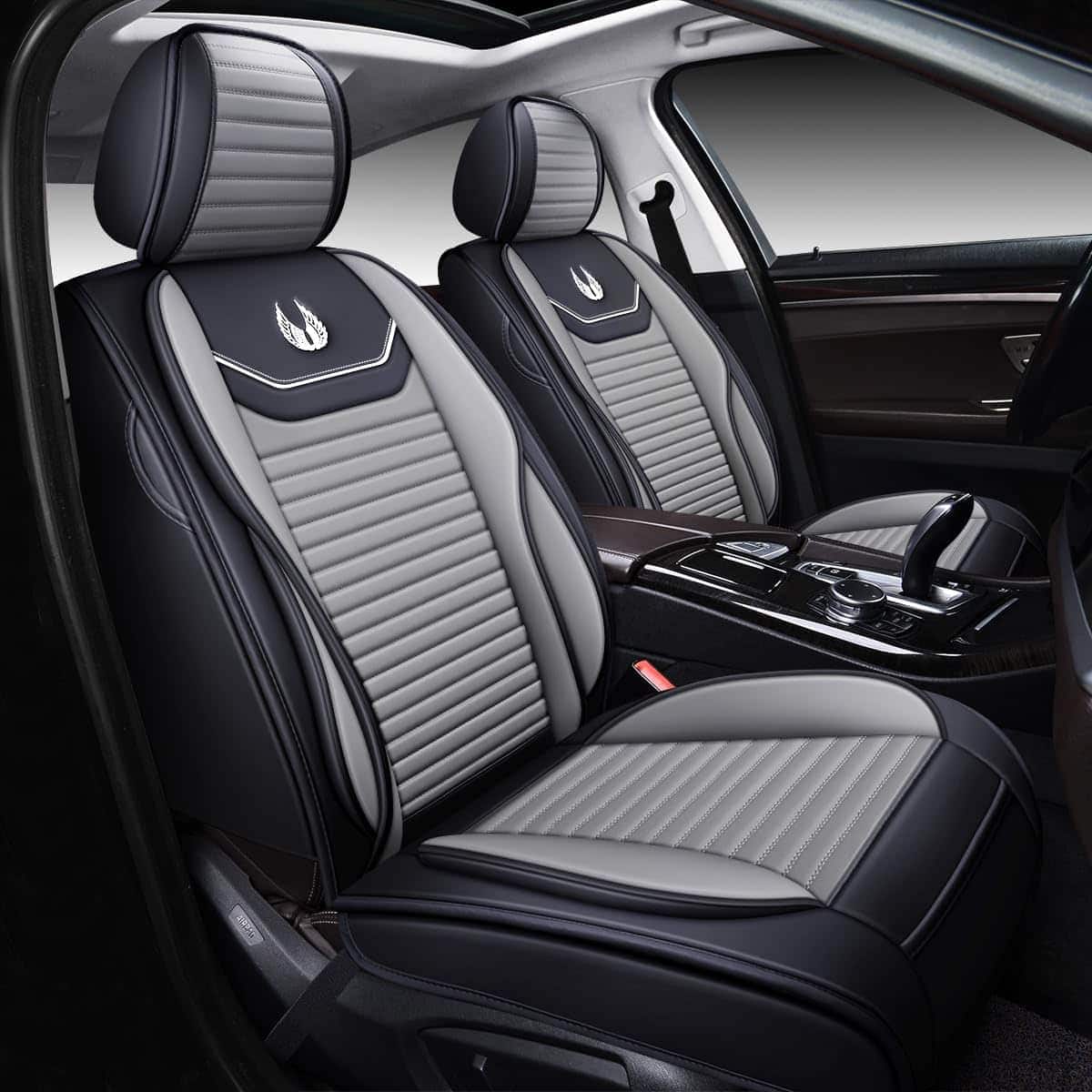 Fundas de Asiento para Automóvil Oasis Auto de Cuero Falso - Imagen 3