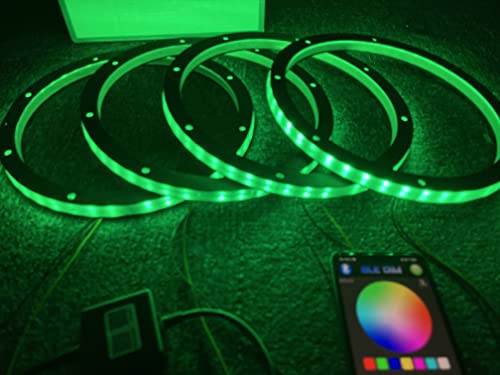 Anillos de Altavoces LED Sando Tech 4PCS 6.5'' Dream Color - Imagen 7