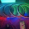 Anillos de Altavoces LED Sando Tech 4PCS 6.5'' Dream Color