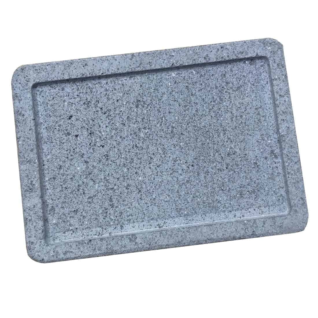 Plancha para parrilla de piedra volcánica WANLIAN Lava,