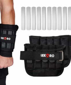 LEKÓRO Pesas de Muñeca Ajustables, Pesas de Muñeca