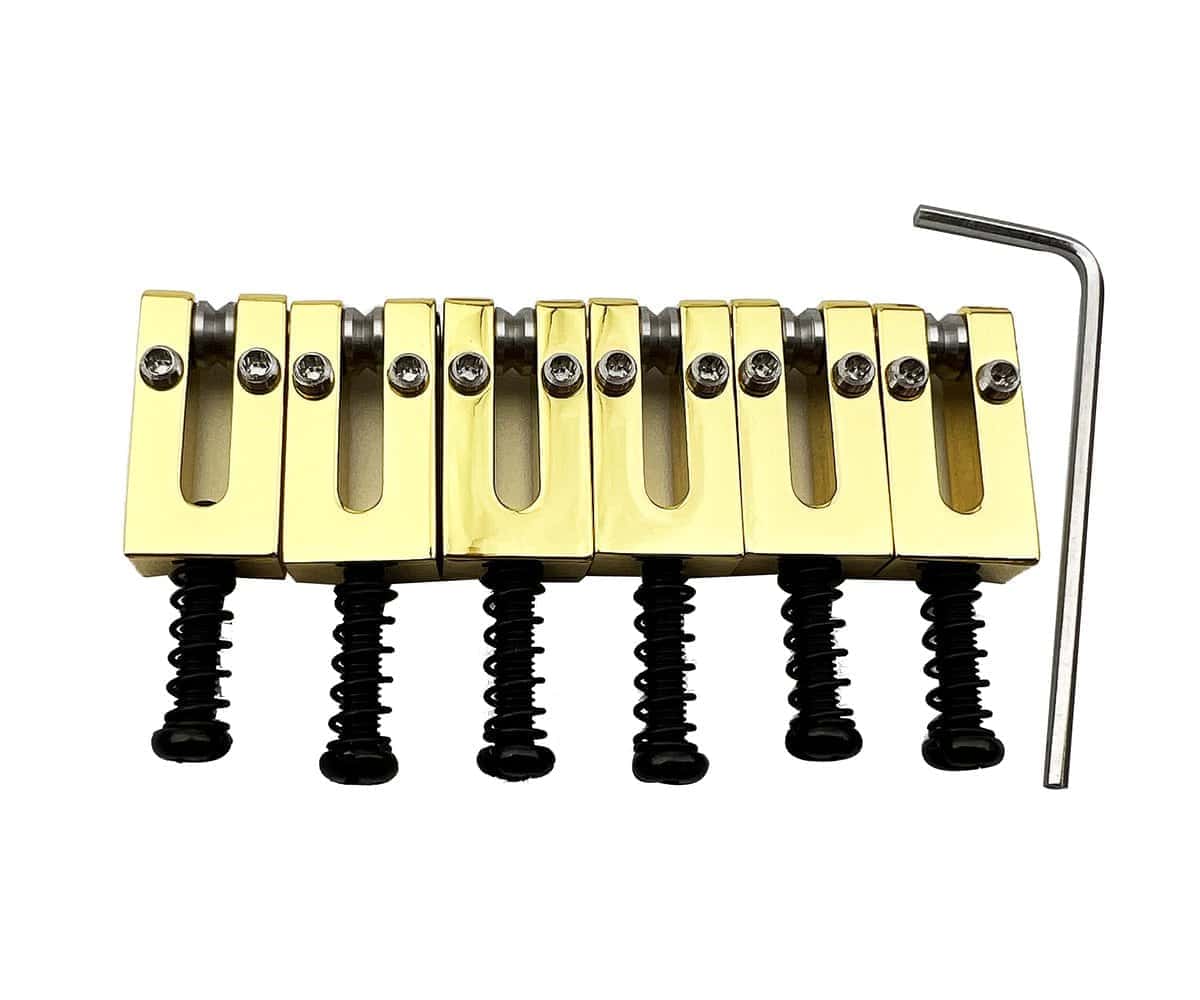 10.5MM Guitar Tremolo Bridge Saddles - Set de 6 sillines