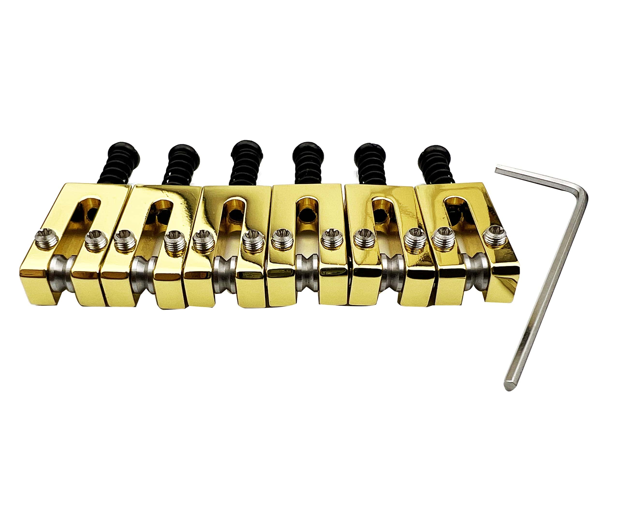 10.5MM Guitar Tremolo Bridge Saddles - Set de 6 sillines - Imagen 4