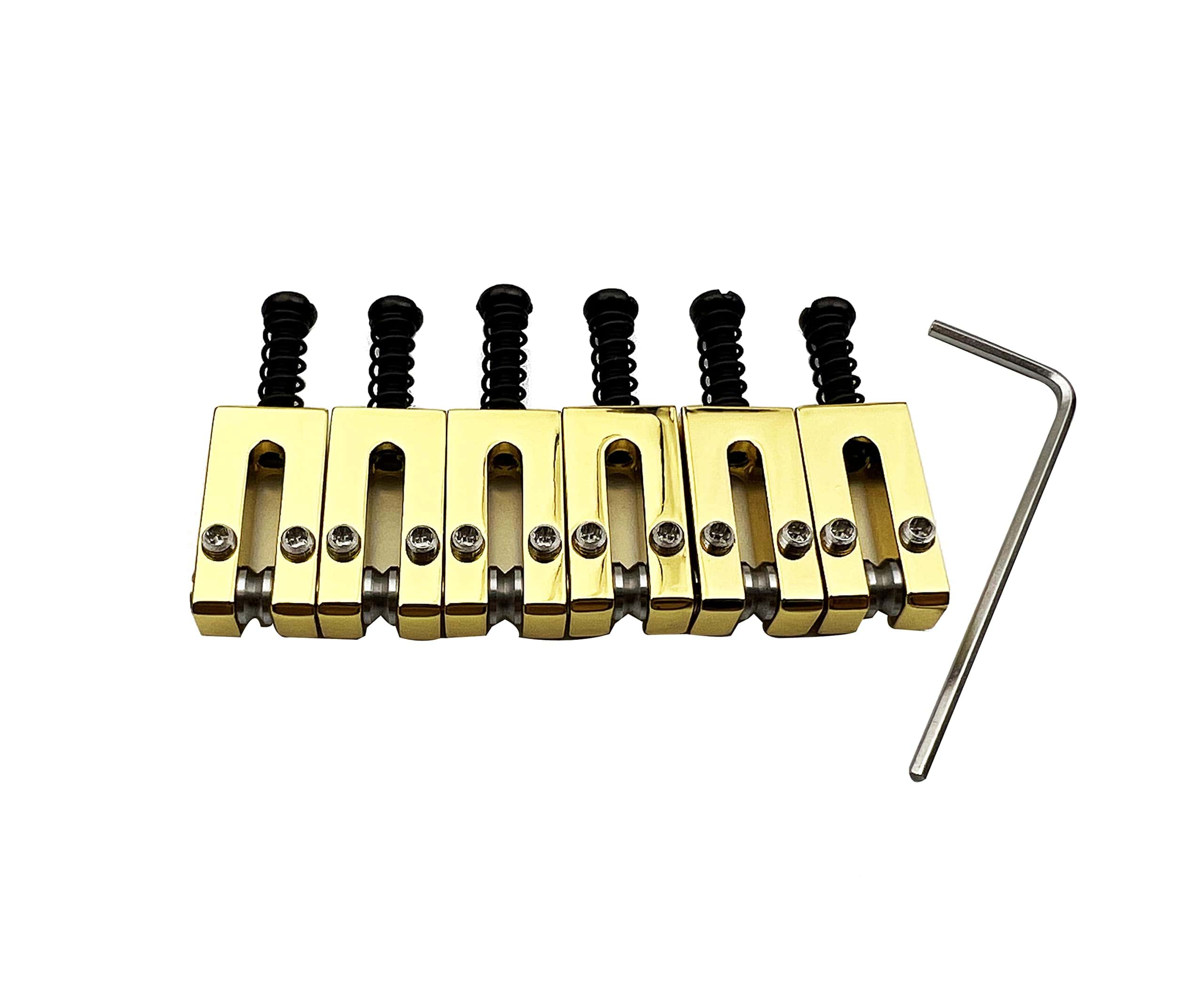 10.5MM Guitar Tremolo Bridge Saddles - Set de 6 sillines - Imagen 5