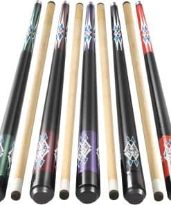 Set de 5 Palos de Billar Kmise, 58 Pulgadas Palos de