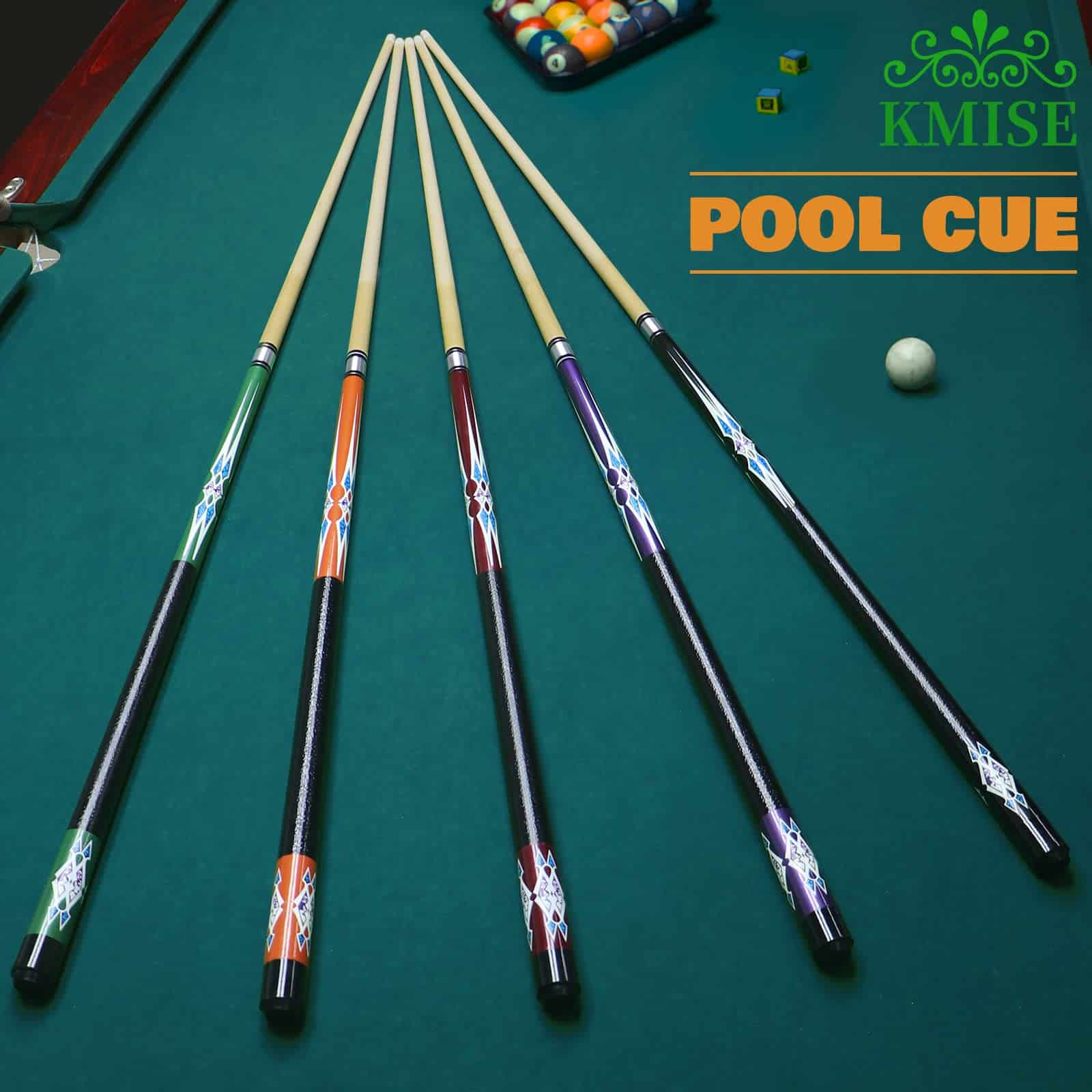 Set de 5 Palos de Billar Kmise, 58 Pulgadas Palos de - Imagen 8