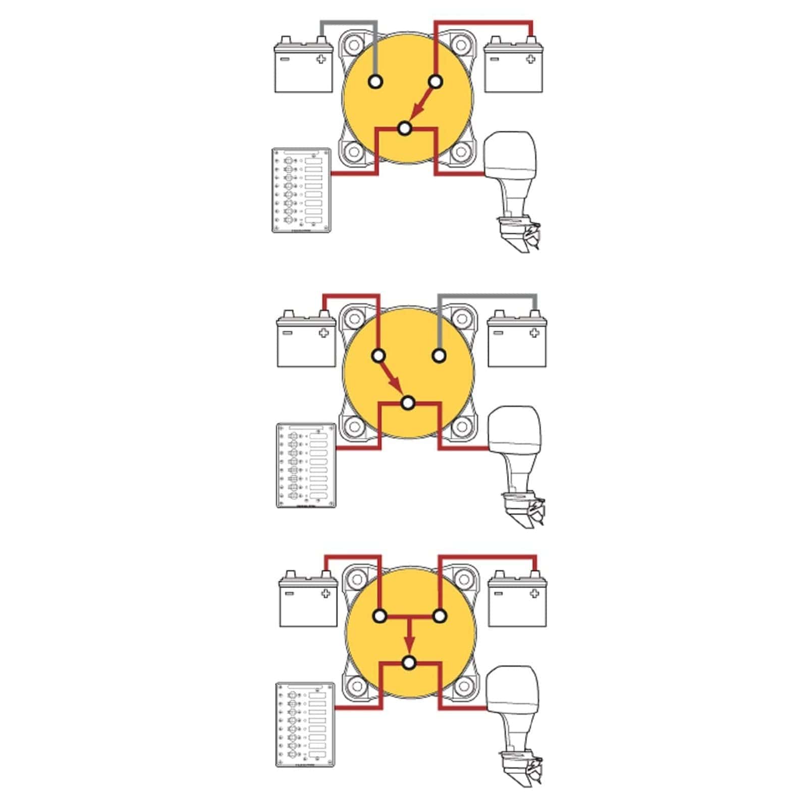 Interruptor de desconexión de batería, 32V DC Impermeable - Imagen 6