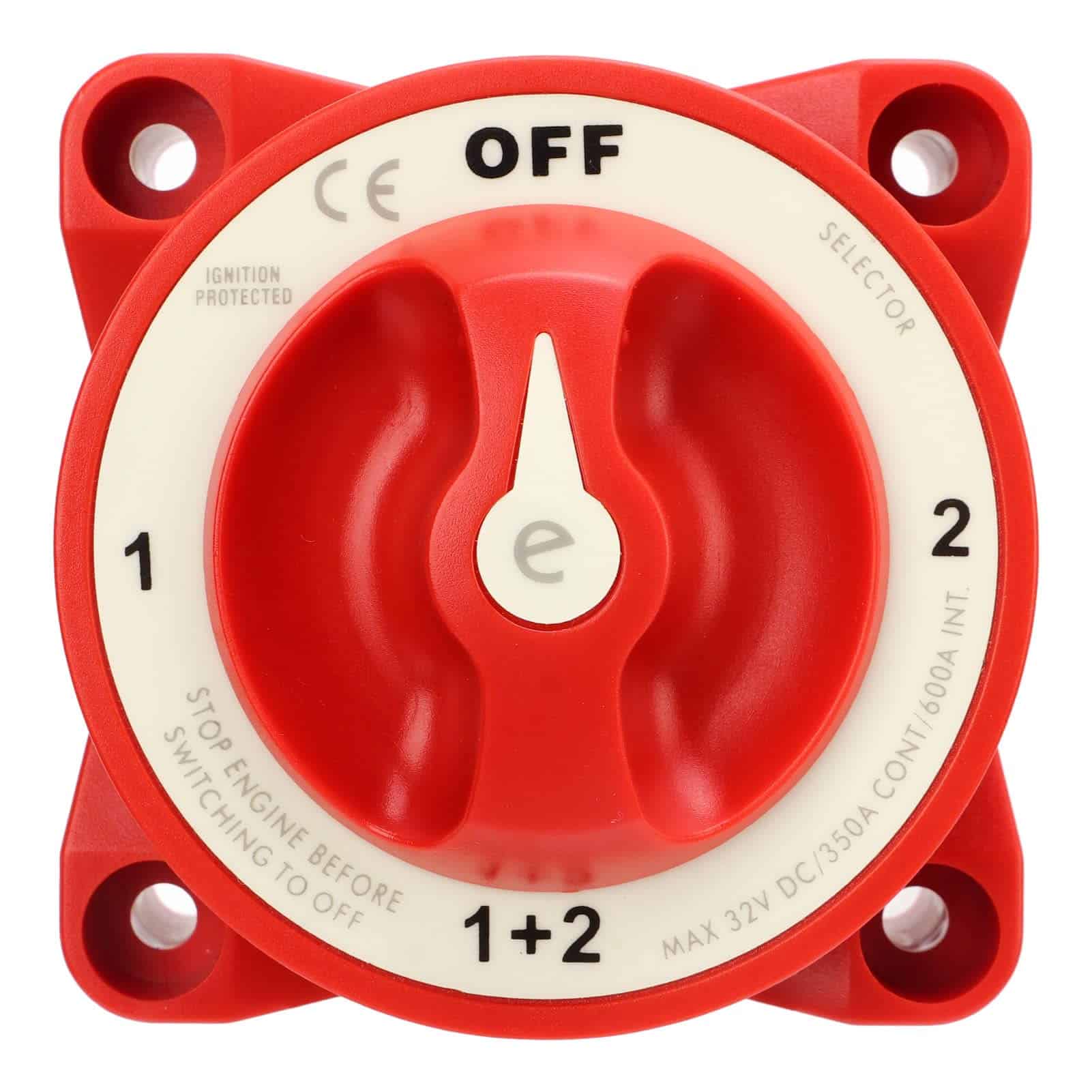 Interruptor de desconexión de batería, 32V DC Impermeable