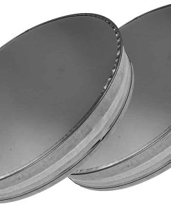 Tapas de T de metal de 8 pulgadas Vent Systems Paquete de