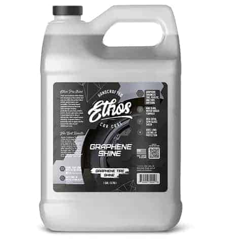 Ethos Graphene Shine - Spray para brillo de llantas y