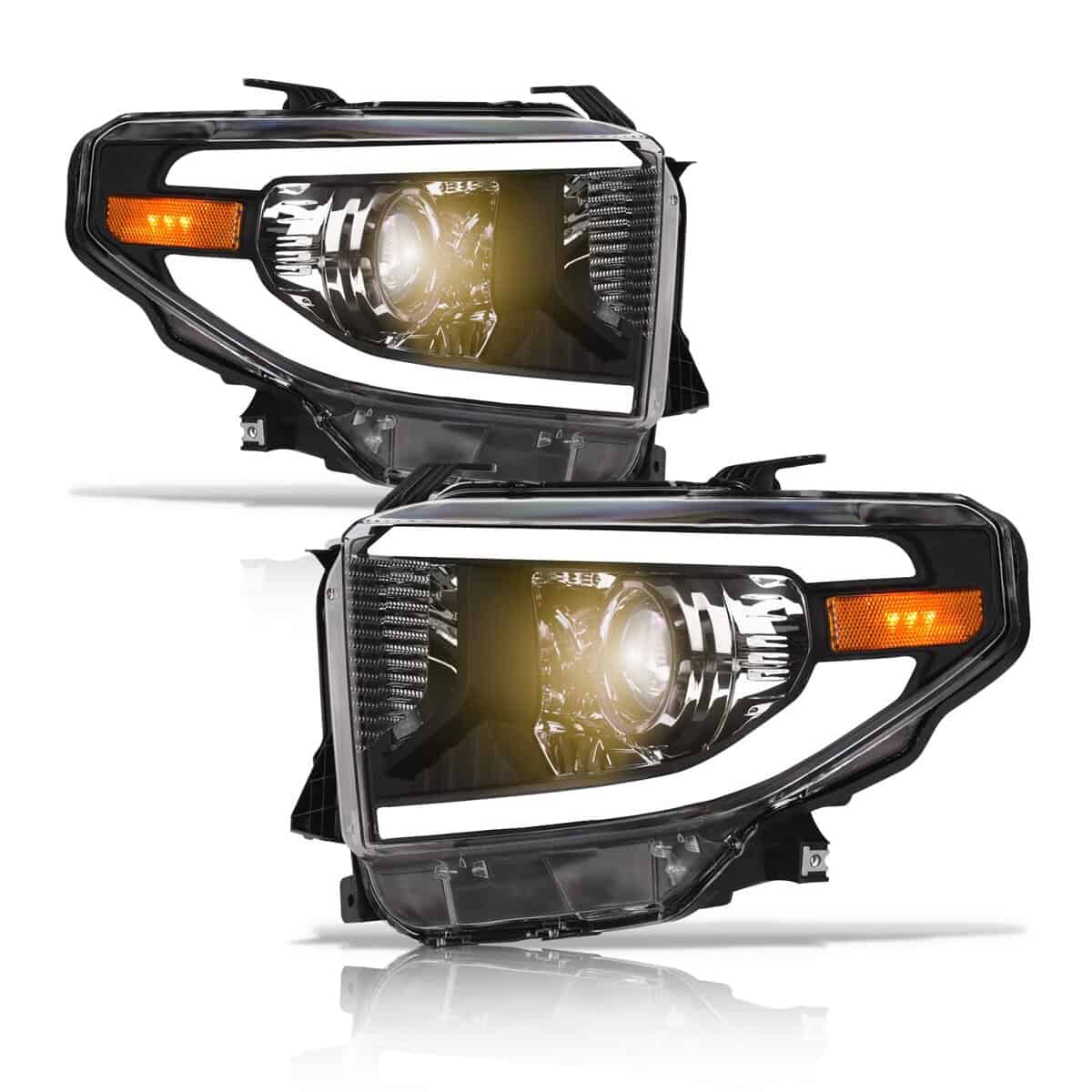 Faros del Proyector Alpha Owls 8711637 con Barra de Luz LED