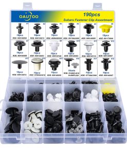 190 Piezas de Clips de Retención de Carrocería Interior y