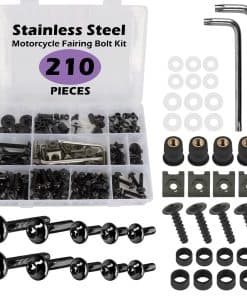 Kit de pernos de carenado para motocicleta 210 piezas de