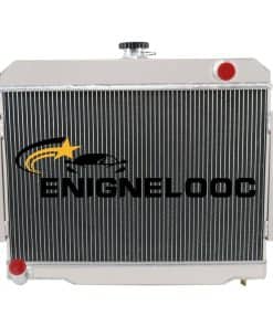 Radiador de aluminio de 4 filas Enignelooc para 1973-1986