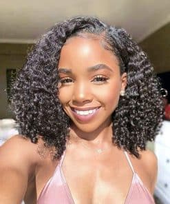 Worldnewhair 13x4 Pelucas de Encaje Frontal de Cabello