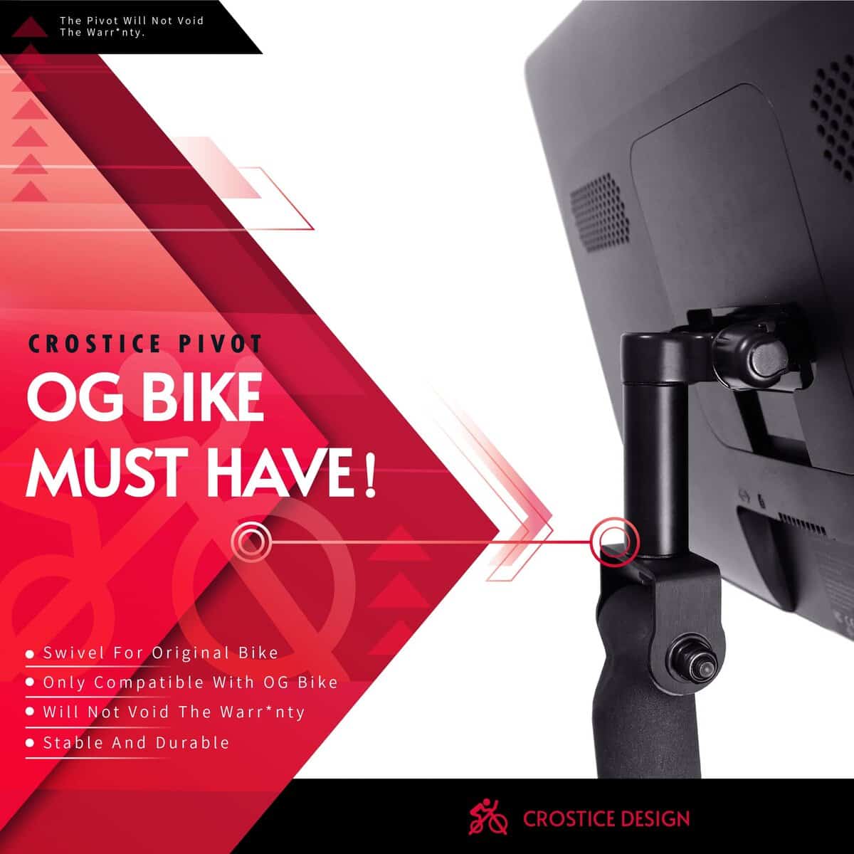 Brazo Giratorio Crostice Compatible con Bicicleta Peloton - Imagen 4