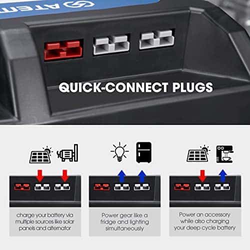 ATEM POWER Battery Box 12V con Puerto USB/DC/Toma para - Imagen 7