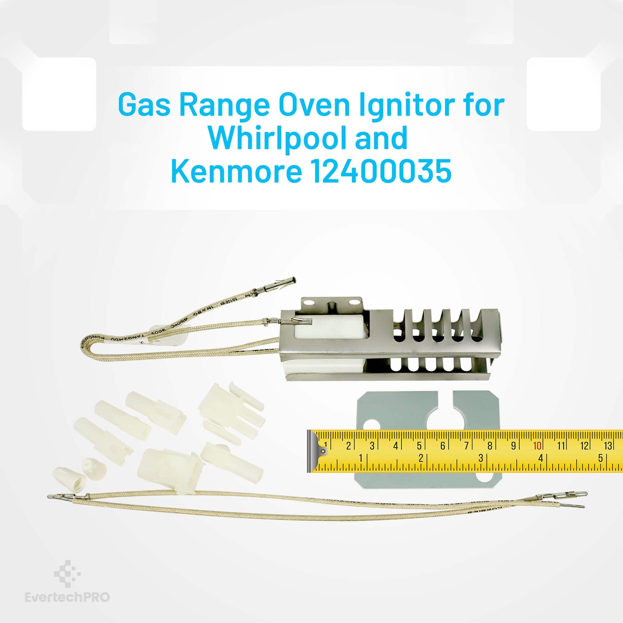 EvertechPRO 12400035 Ignitor de Rango para Horno - Imagen 4