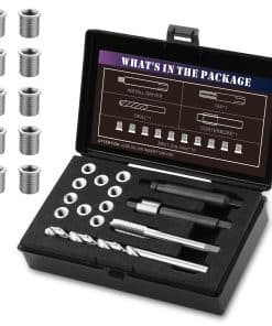 Kit de Reparación de Roscas SENNMONN M6X1.0 con Broca de