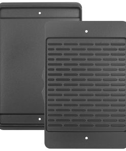 Plancha Reversible de Hierro Fundido para Parrilla Weber