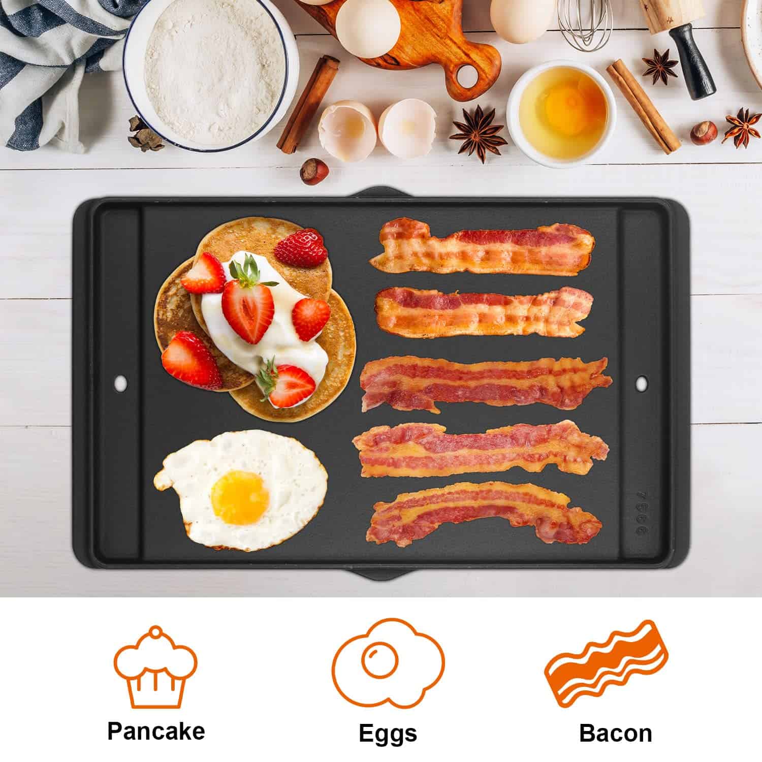 Parrilla de Hierro Fundido 7566 para Parrillas a Gas de la - Imagen 7