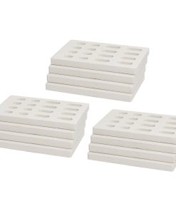 12-Pack Llamarada Cerámica para Parrillas Grand Turbo,