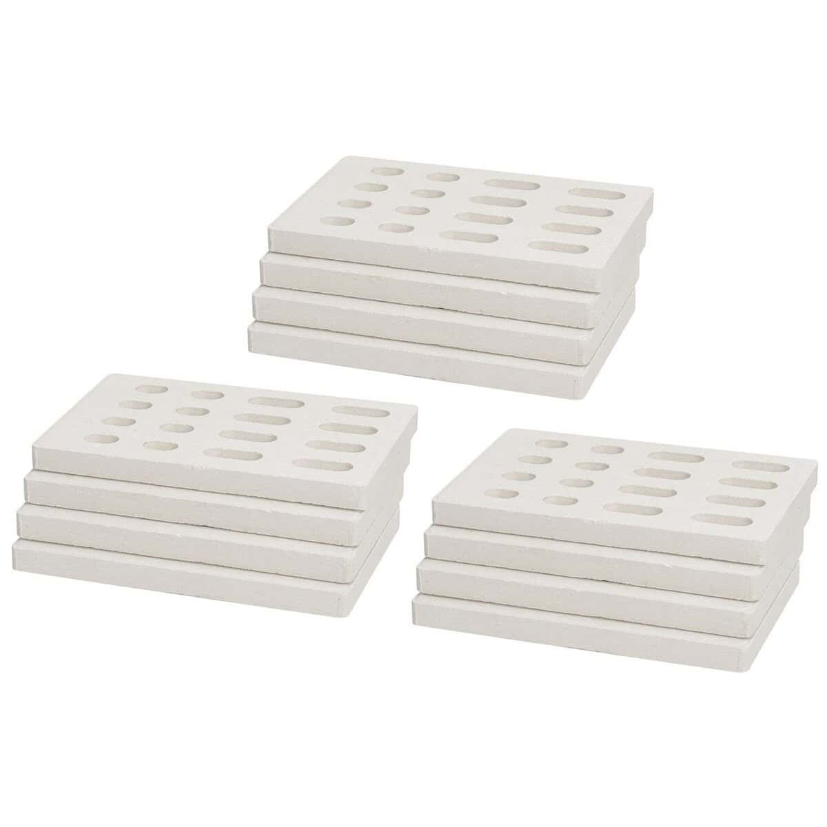 12-Pack Llamarada Cerámica para Parrillas Grand Turbo,