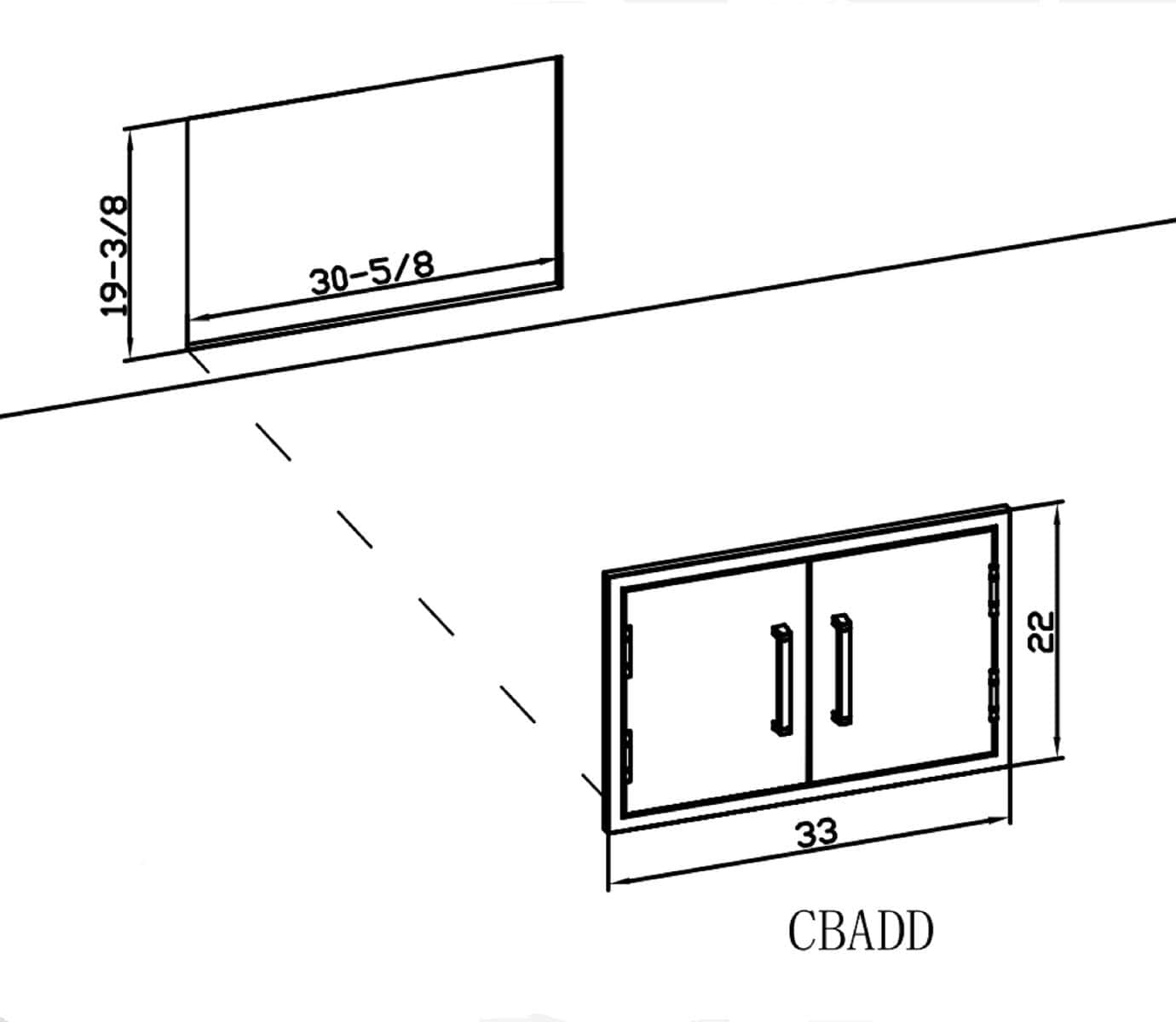 Puertas Dobles de Acero Inoxidable Whistler para - Imagen 8