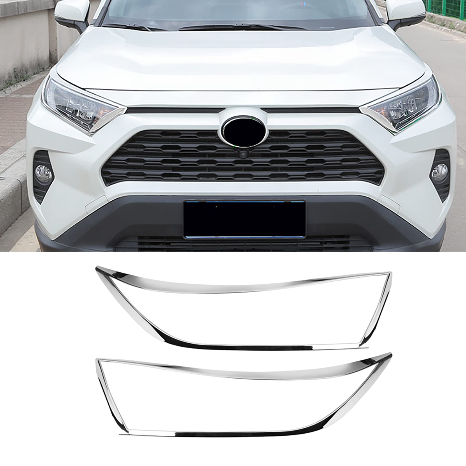 Accesorios para automóviles KEAIMEI para Toyota RAV4 2019