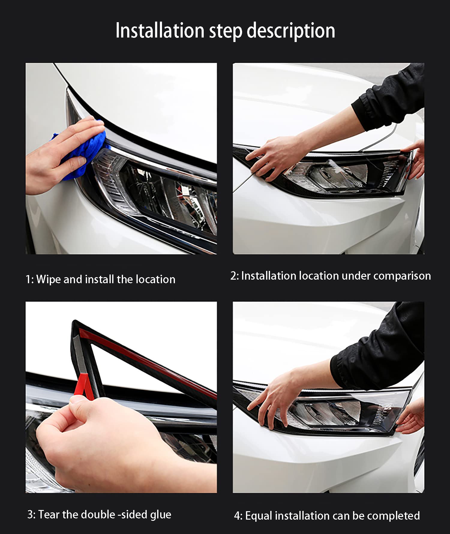 Accesorios para automóviles KEAIMEI para Toyota RAV4 2019 - Imagen 7