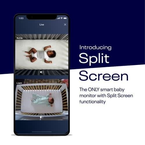 Nanit Flex Multi-Stand - Monitor de Bebé -Plata - Imagen 3