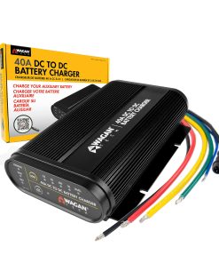 Cargador de batería DC a DC Wagan EL7411 12V 40A con