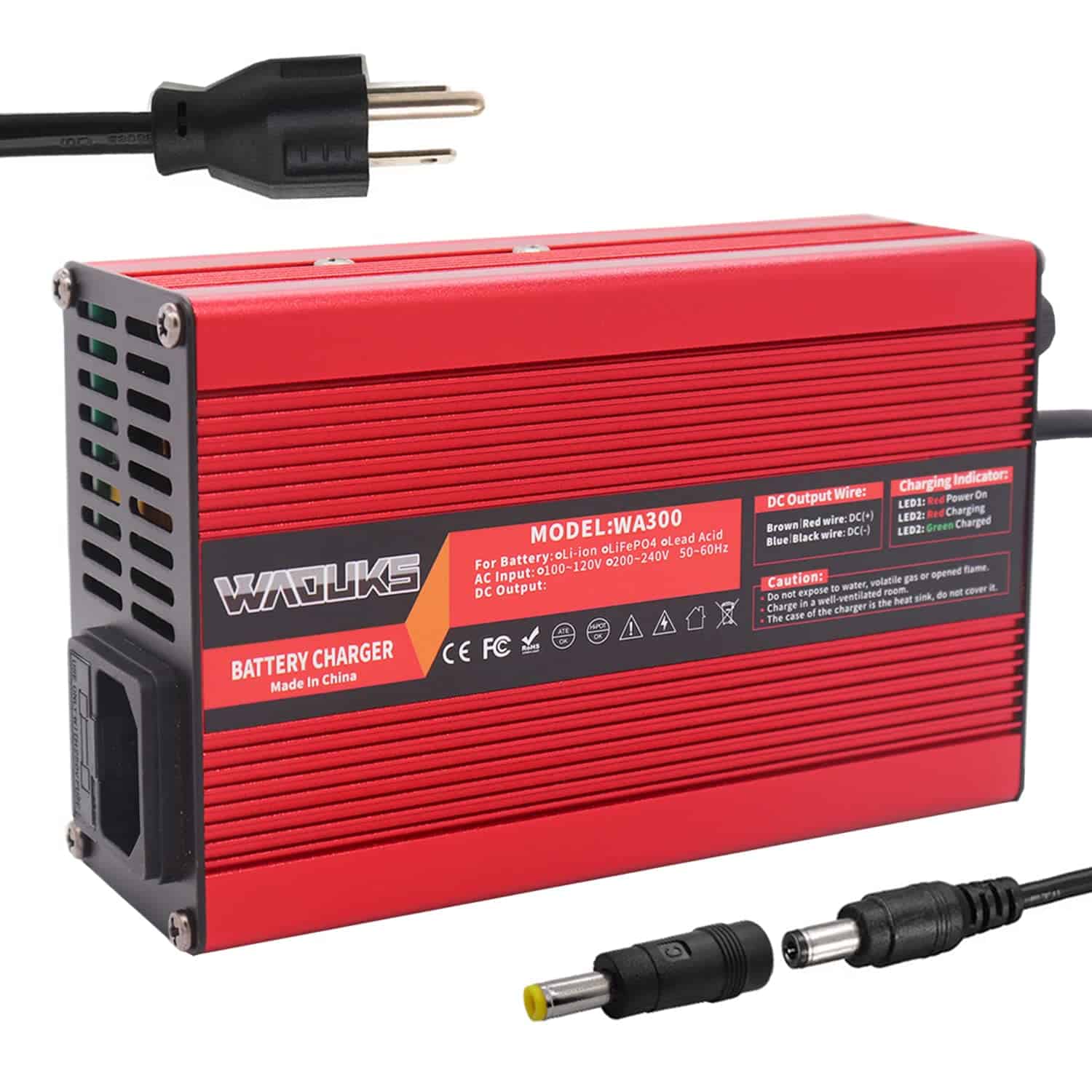 Cargador de Batería de 54.6V 5A para Batería de Litio de