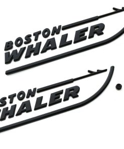 2pcs Emblema de Boston Whaler 3D Placa de nombre Letras